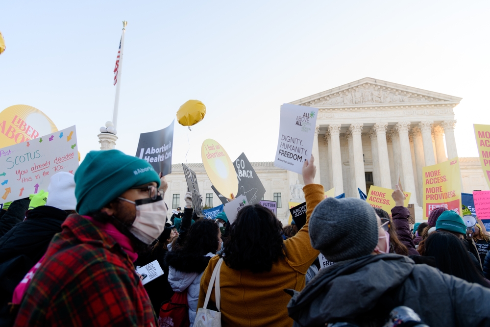 washington,,dc,,usa, ,december,1,,2021:,abortion,rights,rally
